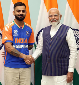 Virat Kohli extends wishes for PM Modi on his 76th birthday Virat Kohli extends wishes for PM Modi on his 76th birthday