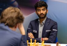 Chess Olympiad: Gukesh misses his chance as India drew with Azerbaijan; Savitha Shri wins seventh game