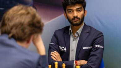 Chess Olympiad: Gukesh misses his chance as India drew with Azerbaijan; Savitha Shri wins seventh game Chess Olympiad: Gukesh misses his chance as India drew with Azerbaijan; Savitha Shri wins seventh game