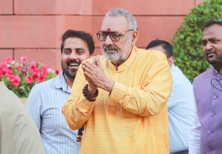 Rising GDP is slap in the face to those who are against India’s interests, says Giriraj Singh Rising GDP is slap in the face to those who are against India’s interests, says Giriraj Singh