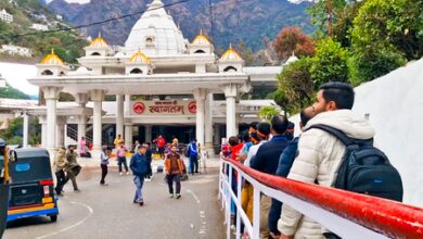 Fire partially damages Katra helipad terminal in Jammu & Kashmir Fire partially damages Katra helipad terminal in Jammu & Kashmir