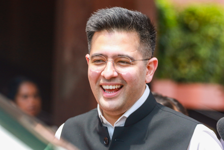 BJP Rajya Sabha MP Raghav Chadha slams AAP for incessantly targeting him BJP Rajya Sabha MP Raghav Chadha slams AAP for incessantly targeting him