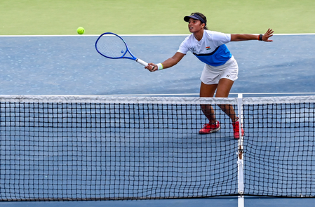 Asian Games: Ankita-Rutuja knocked out in women’s doubles; rain pushes Nagal’s singles match Asian Games: Ankita-Rutuja knocked out in women’s doubles; rain pushes Nagal’s singles match