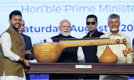 Andhra Pradesh Governor, CM extend birthday greetings to PM Modi