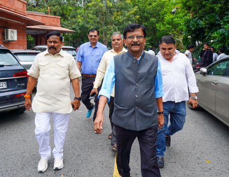 Allocation of Shiv Sena symbol to rebel faction a multi-crore scam, says Sanjay Raut Allocation of Shiv Sena symbol to rebel faction a multi-crore scam, says Sanjay Raut