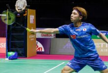 Naraoka beats Li Shifeng to reach the last 16 at badminton China Masters