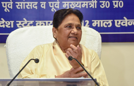 Mayawati attacks EVMs, says doubt over vote credibility harmful to democracy Mayawati attacks EVMs, says doubt over vote credibility harmful to democracy