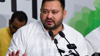 Tejashwi Yadav demands action against Bihar CM over revealing Jamui victim’s photo; threatens to move court Tejashwi Yadav demands action against Bihar CM over revealing Jamui victim’s photo; threatens to move court