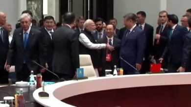 PM Modi, Chinese Prez Xi Jinping shake hands, interact at SCO Summit in Bishkek