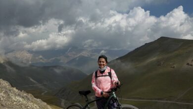 Shraddha Srinath cycles across Kyrgyzstan; says she shed tears of joy and pride while completing expedition!