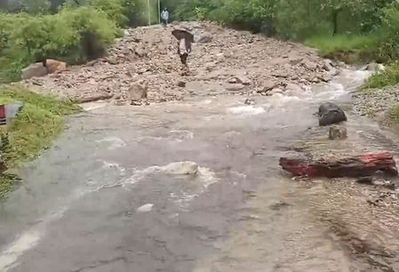 Uttarakhand battles relentless rainfall; three killed as house collapses in Almora Uttarakhand battles relentless rainfall; three killed as house collapses in Almora