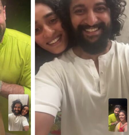 Nani joins Keerthy Suresh’s Onam celebration over video call