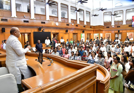 Delhi Speaker Vijender Gupta proposes modern museum in Assembly complex Delhi Speaker Vijender Gupta proposes modern museum in Assembly complex