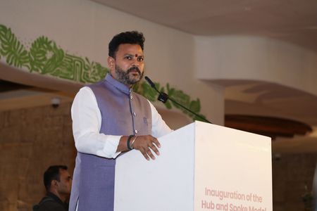 Ahmedabad hub-and-spoke service to connect passengers to 15 global destinations: Ram Mohan Naidu (Ld) Ahmedabad hub-and-spoke service to connect passengers to 15 global destinations: Ram Mohan Naidu (Ld)