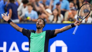 US Open: Monfils celebrates 40th birthday with win in opener US Open: Monfils celebrates 40th birthday with win in opener