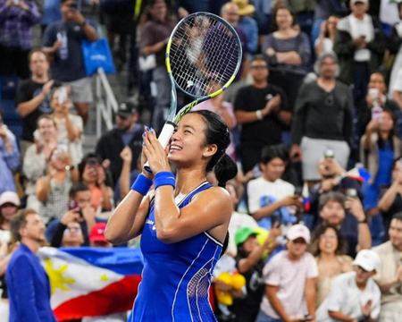 Eala marches into US Open Rd-2 for second straight year Eala marches into US Open Rd-2 for second straight year