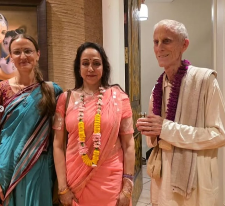Hema Malini recalls spiritual memories from her first visit to ISKCON’s New York temple