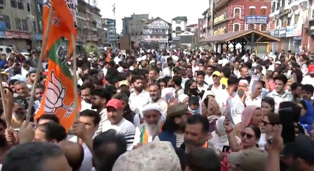 NC-BJP face-off in J&K as supporters gather to gherao each other’s offices