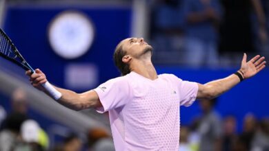 US Open: Zverev survives Sonego scare in five-set comeback US Open: Zverev survives Sonego scare in five-set comeback