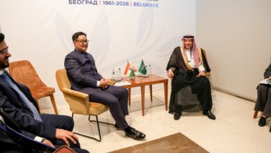 Kiren Rijiju holds series of bilateral talks on sidelines of NAM Summit in Belgrade