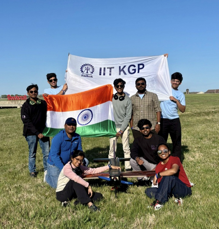 IIT Kharagpur soars high in maiden appearance at AIAA Design/Build/Fly competition