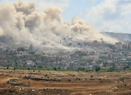 Israel strikes southern Lebanon after Hezbollah drone attack Israel strikes southern Lebanon after Hezbollah drone attack