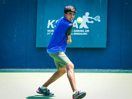 KSLTA WTT J30: Tejas survives Amrit scare in boys, top 2 girls seeds out KSLTA WTT J30: Tejas survives Amrit scare in boys, top 2 girls seeds out