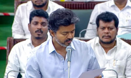 CM Vijay set to answer Oppn charges in Tamil Nadu Assembly today CM Vijay set to answer Oppn charges in Tamil Nadu Assembly today