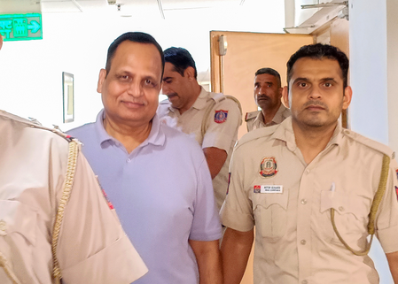 AAP’s Satyendar Jain granted bail in STP case AAP’s Satyendar Jain granted bail in STP case