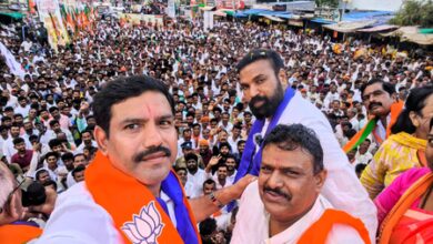 Day 2 of BJP’s Ballari Chalo padayatra: Vijayendra asserts NDA will return to power in Karnataka Day 2 of BJP’s Ballari Chalo padayatra: Vijayendra asserts NDA will return to power in Karnataka