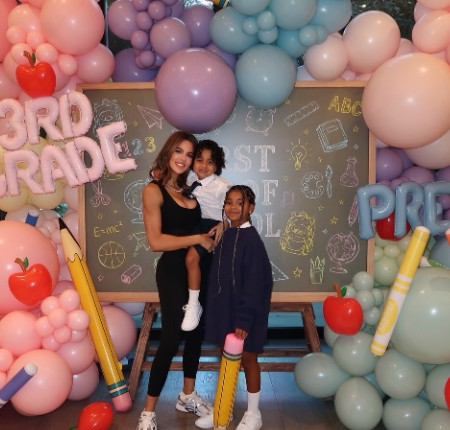 Khloe Kardashian cannot believe son Tatum started school, daughter True is in third grade Khloe Kardashian cannot believe son Tatum started school, daughter True is in third grade