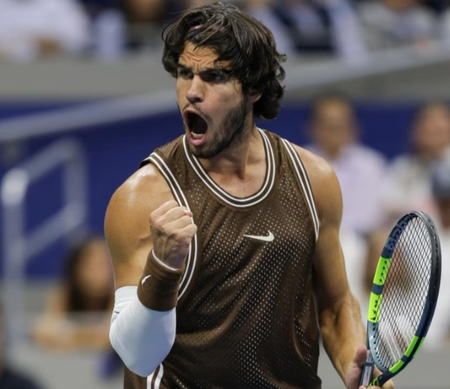US Open: Alcaraz advances to third round after dropping first set