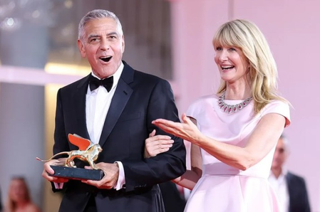 Laura Dern fetes ‘one of a kind’ George Clooney with Golden Lion Laura Dern fetes ‘one of a kind’ George Clooney with Golden Lion