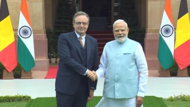 PM Modi, Belgian counterpart Wever hold bilateral talks at Hyderabad House