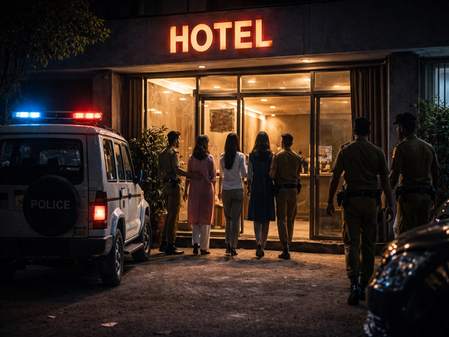 Gujarat spas, guesthouse raided for running prostitution rackets; seven held, six wanted