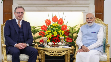 PM Modi and Belgian counterpart review ties, reaffirm commitment to deepen partnership PM Modi and Belgian counterpart review ties, reaffirm commitment to deepen partnership