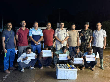Security forces seize meth tablets worth over Rs 2.5 crore; arrest five in Assam Security forces seize meth tablets worth over Rs 2.5 crore; arrest five in Assam