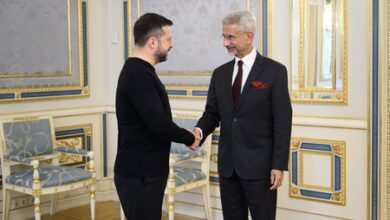 Zelensky meets EAM Jaishankar, says Ukraine is grateful to India for its desire to end ‘unjust war’