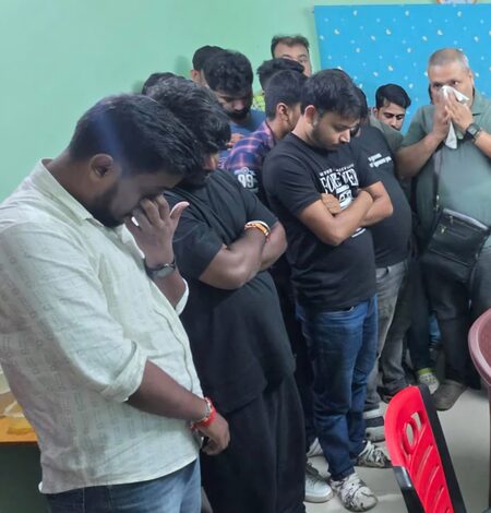 Bengal police bust fake call centre racket; 67 held, including 41 women Bengal police bust fake call centre racket; 67 held, including 41 women