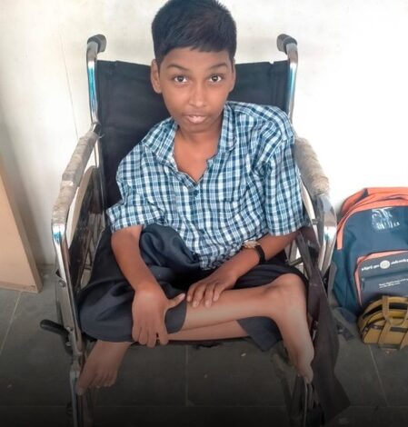 Chennai boy overcomes 90 pc spinal muscular disability to attain IIT BS berth Chennai boy overcomes 90 pc spinal muscular disability to attain IIT BS berth