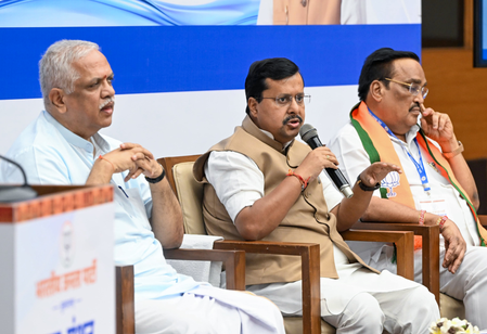 Nitin Nabin highlights BJP’s focus on performance politics at ‘Jal Manthan’ Workshop Nitin Nabin highlights BJP’s focus on performance politics at ‘Jal Manthan’ Workshop