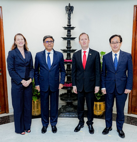 Quad reviews security, tech cooperation