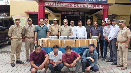 UP STF busts inter-state codeine syrup smuggling network, seizes 30,000 bottles worth Rs 3 crore UP STF busts inter-state codeine syrup smuggling network, seizes 30,000 bottles worth Rs 3 crore