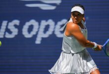 US Open: Naomi Osaka gets better of Siniakova in three sets in Round 2