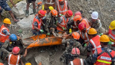Miracle rescue: Two workers pulled out alive from Trishuli 3A tunnel in Nepal Miracle rescue: Two workers pulled out alive from Trishuli 3A tunnel in Nepal