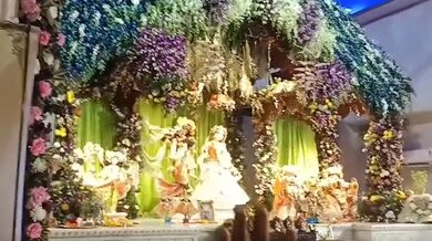 Tight security arrangements for Janmashtami, over 600 cops deployed; traffic diversions around ISKCON temple in Noida Tight security arrangements for Janmashtami, over 600 cops deployed; traffic diversions around ISKCON temple in Noida