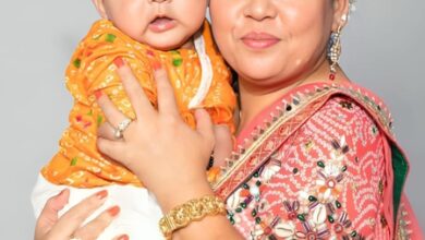 Bharti Singh says her ‘heart is twice as full’ as she celebrates Janmashtami with her two ‘little Kanhas’ Gola and Kaju