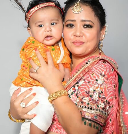 Bharti Singh says her ‘heart is twice as full’ as she celebrates Janmashtami with her two ‘little Kanhas’ Gola and Kaju