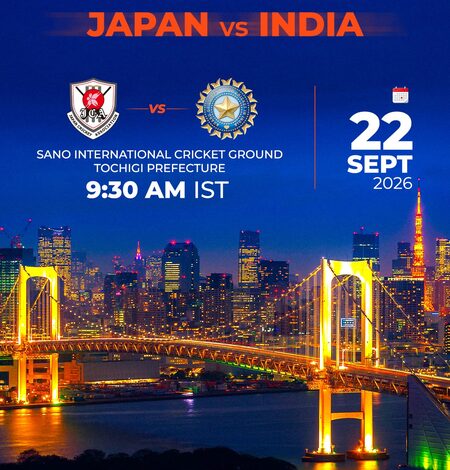 India and Japan to mark 75 years of diplomatic ties with landmark men’s T20I game