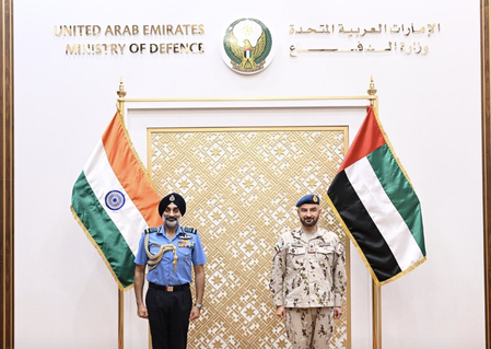 IAF chief in UAE as both countries explore avenues to strengthen defence cooperation